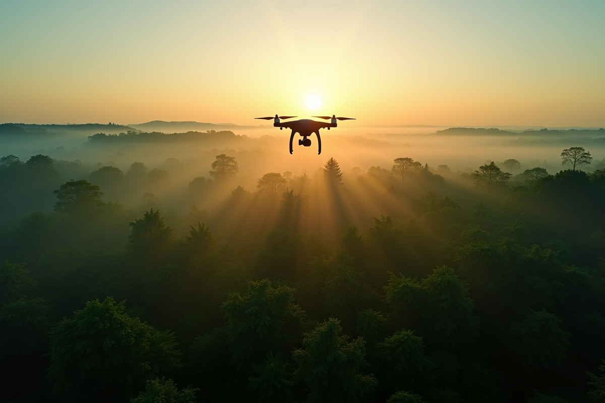 Techniques efficaces pour la prise de photos aériennes