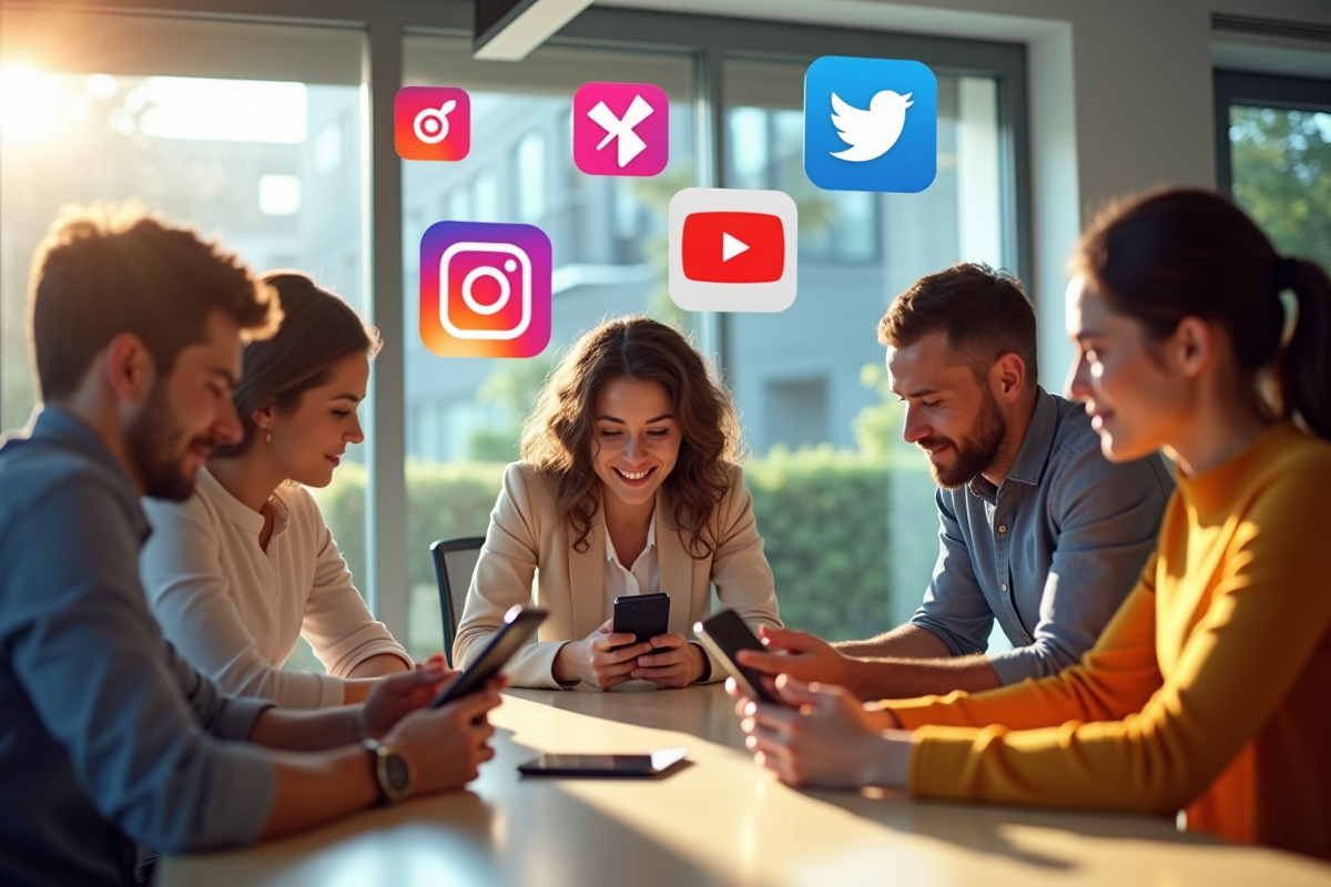 Les 5 réseaux sociaux les plus populaires en 2025