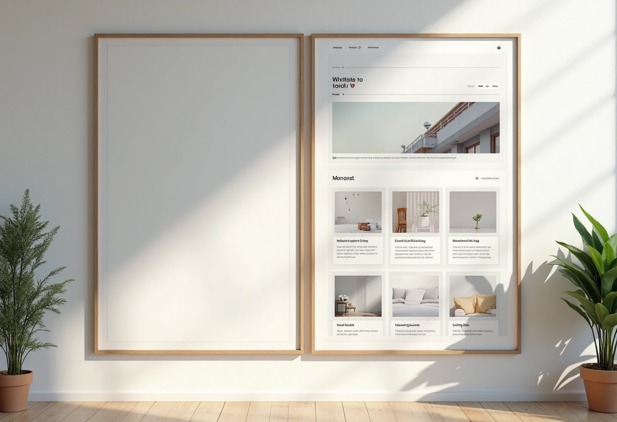 landing page